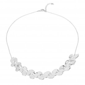 Plain Polished Petals Necklace