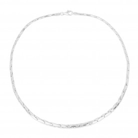 Organic Snake heavy Necklace cm 41