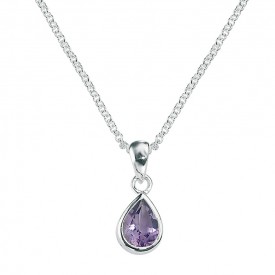 P2429M AMETHYST Tearslza PENDANT