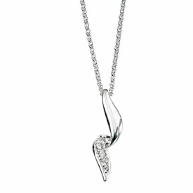 Twist Pendant CZ