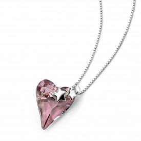 Swarovski Crystal Heart Pendant