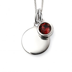 Jan Birth Stone Pendant