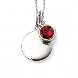 July Birth Stone Pendant