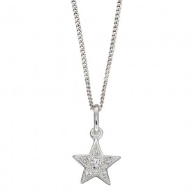 Pave star pendant