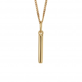 Gold Plated Initial letter I