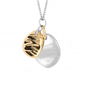 Soft Shape Pendant Yellow Gold Plate