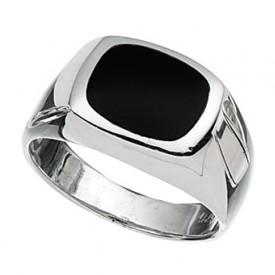 Onyx signet ring