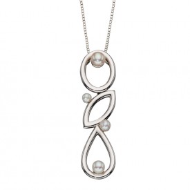 Silver pendant Elements silver