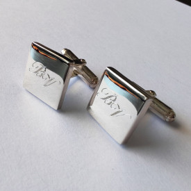 Solid Square Cufflink BV