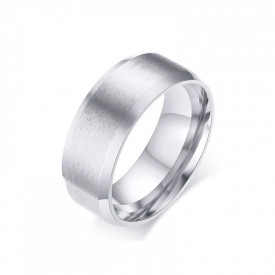 Stainless Steel Polished  Matt Ring 6mm / 8mm