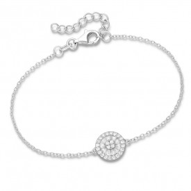 Sterling silver Bracelet Cubic Zirconia