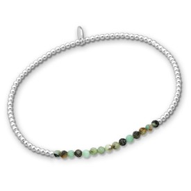 Sterling Silver Elastic Bracelet