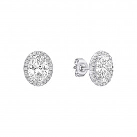 Sterling Silver Earings Diamonfire