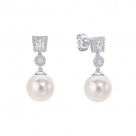 Sterling Silver Earings Diamonfire